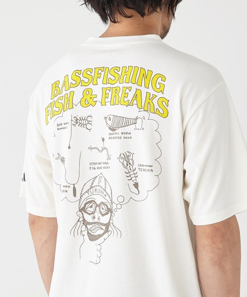 KRIFF MAYER（クリフメイヤー）の「ウェットプロテクト半袖ポケT(釣り)（Tシャツ/カットソー・メンズ・オフホワイト/チャコール/ライトグリーン/オレンジ/ベージュ・LARGE/MEDIUM/X-LARGE）」の18枚目の写真