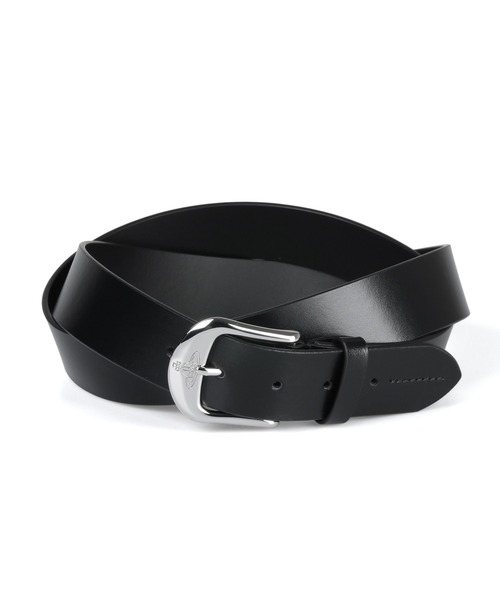 Vivienne Westwood MAN(ヴィヴィアンウエストウッドマン)の「ORB ENGRAVED BUCKLE レザーベルト【139732 BELT64R】(ベルト・メンズ・ダークブラウン/ブラック・FREE)」の2枚目の写真