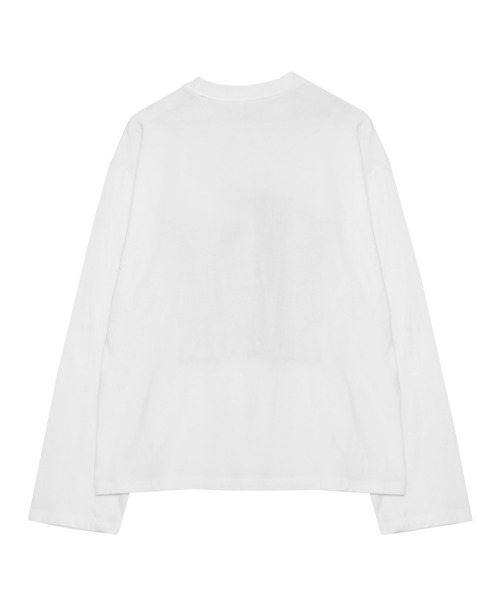 PUNYUS（プニュズ）の「BANANAロンＴ（Tシャツ/カットソー・レディース・ホワイト/スミクロ・1/2/3/4）」の16枚目の写真