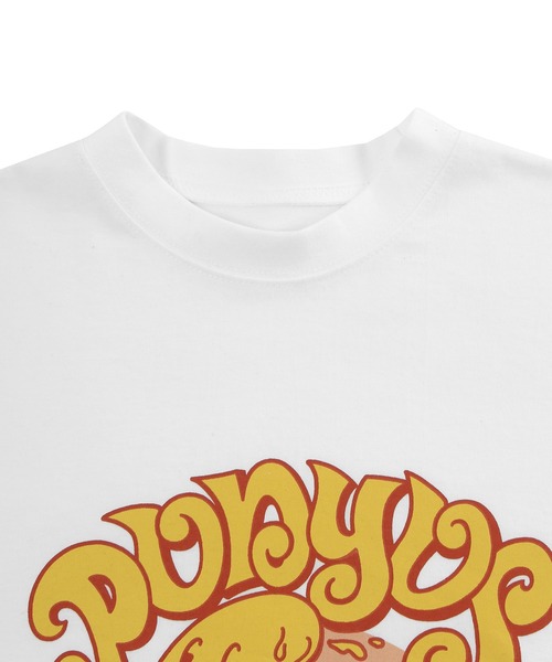 PUNYUS（プニュズ）の「BANANAロンＴ（Tシャツ/カットソー・レディース・ホワイト/スミクロ・1/2/3/4）」の14枚目の写真