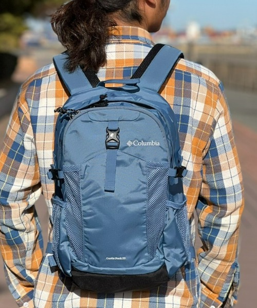 Columbia(コロンビア)の「【Columbia】CASTLE ROCK 20L BACK PACK II(バックパック/リュック・メンズ・ブラック/ブルーグリーン/ブルー・ONE SIZE)」の2枚目の写真
