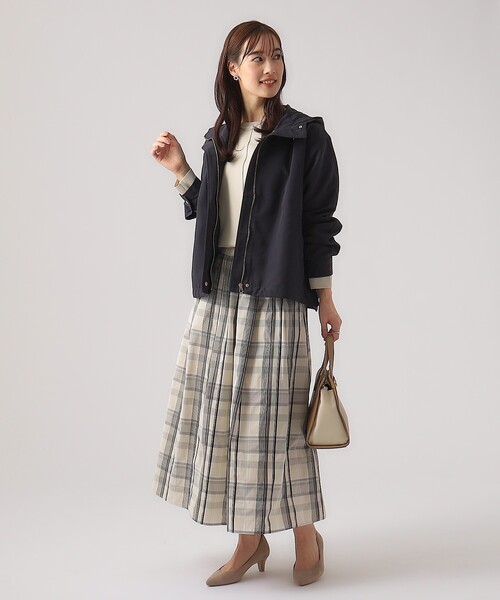 DRESKIP（ドレスキップ）の「◆女性らしいボリューム感 ギャザースカート（スカート・レディース・ブラック/ライトオレンジ系/ホワイト系4・04/03/02）」の19枚目の写真
