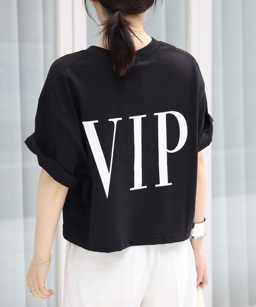 Deuxieme Classe（ドゥーズィエムクラス）の「BTN BUT/VIP Tシャツ（Tシャツ/カットソー・レディース・ブラック・FREE）」の4枚目の写真