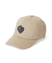 CRIMIE（クライミー）の「BLACK HEART WAPPEN DAD CAP / ブラックハート ワッペン 6パネル キャップ（キャップ）」