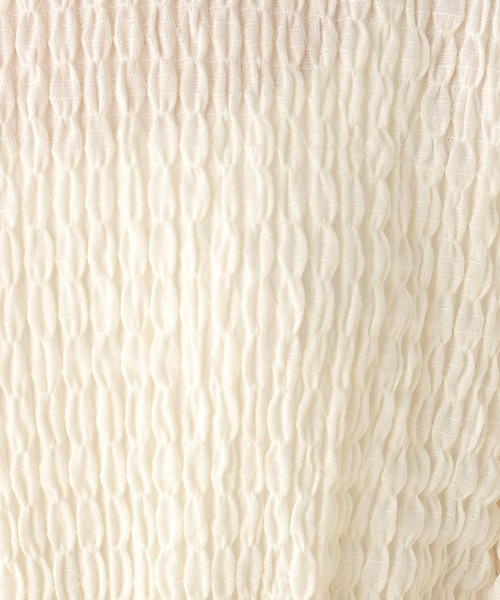 LEPSIM（レプシィム）の「ポコポコ長袖プルオーバー　104254（Tシャツ/カットソー・レディース・オフホワイト/ブラック/ライム・FREE）」の5枚目の写真