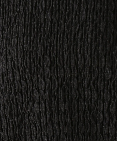 LEPSIM（レプシィム）の「ポコポコ長袖プルオーバー　104254（Tシャツ/カットソー・レディース・オフホワイト/ブラック/ライム・FREE）」の6枚目の写真