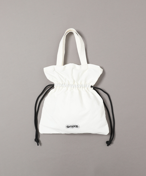 OUTDOOR PRODUCTS Usual Things（アウトドアプロダクツユージュアルシングス）の「EVERYDAY BAG SMALL（ハンドバッグ・レディース・ネイビー/パープル/ホワイト/グリーン/ブラック・FREE）」の10枚目の写真