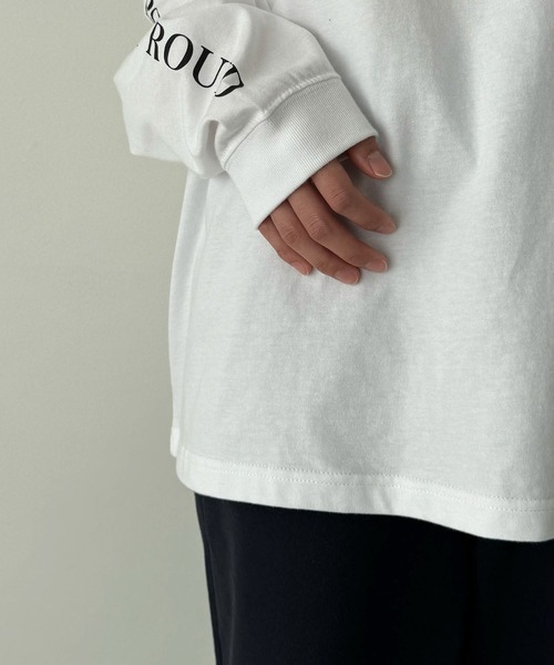 CANAL JEAN（キャナルジーン）の「1975 TOKYO　Day.ロンT（Tシャツ/カットソー・レディース・ホワイト/ブラック・MEDIUM/LARGE）」の20枚目の写真