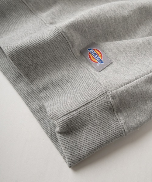 Dickies(ディッキーズ)の「【0】【Dickies/ディッキーズ】半袖ハーフジップ スウェット オーバルロゴ刺繍&ピスネーム ワンポイントカットソー /ビッグシルエット(スウェット・メンズ・ネイビー/ブラック/グレー/オートミール・L/M)」の12枚目の写真