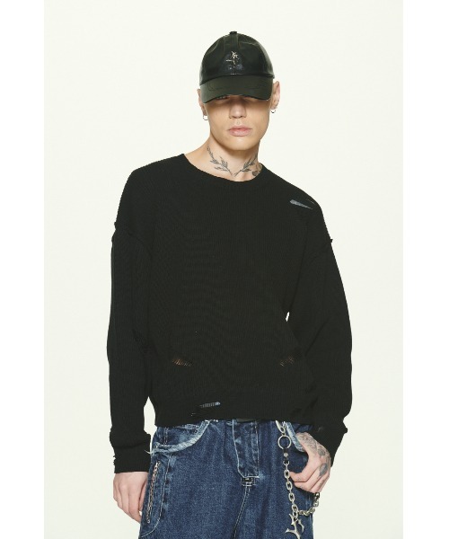 LIBERE(リベーレ)の「CLASSIC LEATHER CAP(キャップ・メンズ・ブラック・FREE)」の6枚目の写真