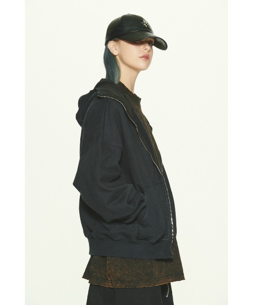 LIBERE(リベーレ)の「CLASSIC LEATHER CAP(キャップ・メンズ・ブラック・FREE)」の7枚目の写真