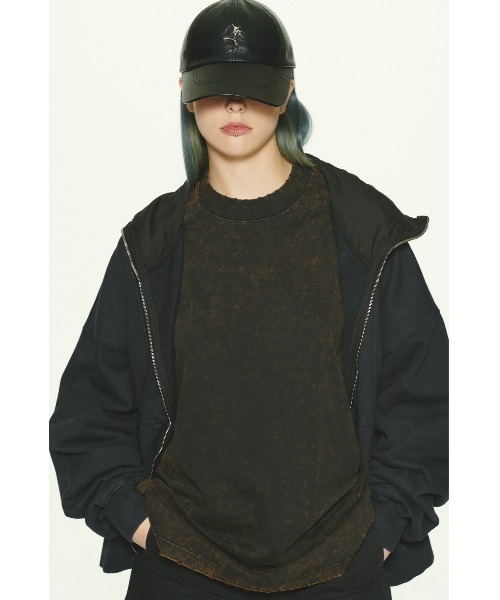 LIBERE(リベーレ)の「CLASSIC LEATHER CAP(キャップ・メンズ・ブラック・FREE)」の8枚目の写真