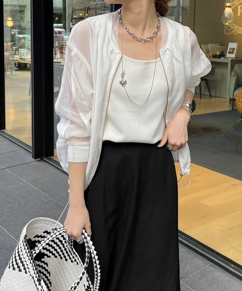 DouDou（ドゥドゥ）の「メッシュ切替シアーブルゾン（ブルゾン）」 - WEAR