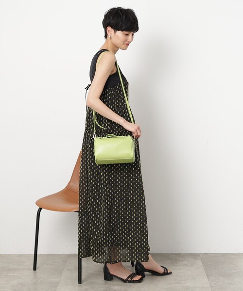 OPAQUE.CLIP(オペークドットクリップ)の「◆【2WAY】スクエアボストンバッグ(ボストンバッグ・レディース・ブルー/ブラック/スモーキーグリーン系・00)」の15枚目の写真