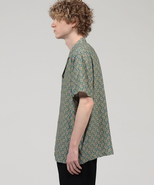 TOMORROWLAND （トゥモローランド）の「Waxman Brothers HAWAII SHIRTS オープンカラーシャツ（シャツ/ブラウス・メンズ・ライトブルー/ライトグリーン・S）」の5枚目の写真