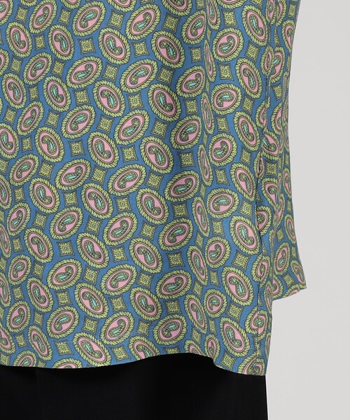 TOMORROWLAND （トゥモローランド）の「Waxman Brothers HAWAII SHIRTS オープンカラーシャツ（シャツ/ブラウス・メンズ・ライトブルー/ライトグリーン・S）」の9枚目の写真