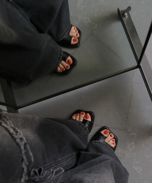 セール】【cheriella】オープントゥブーツサンダル OPEN TOE BOOT