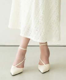 AMBIENT（アンビエント）の「スリムアンクルストラップミュール（パンプス）」