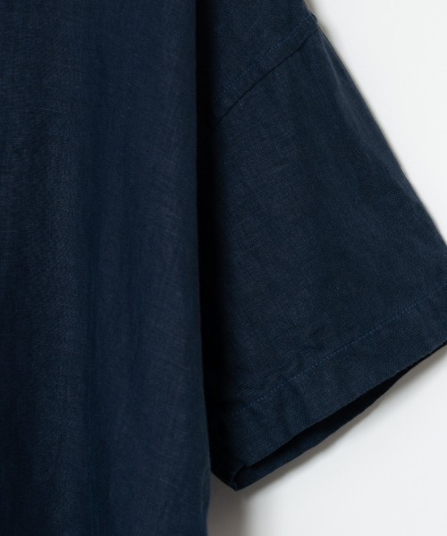 ORCIVAL（オーシバル）の「[ORCIVAL/オーシバル] セーラーカラー プルオーバーリネンシャツ（シャツ/ブラウス・レディース・オフホワイト/ネイビー・1）」の13枚目の写真