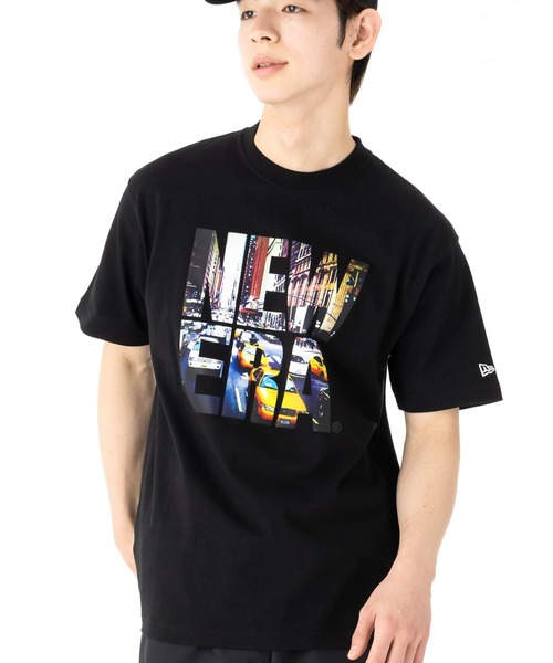 ニューエラ 半袖Tシャツ ONSPOTZ別注 LANDSCAPEロゴ（Tシャツ