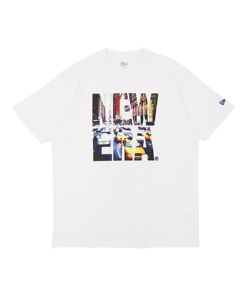 NEW ERA(ニューエラ)の「ニューエラ 半袖Tシャツ ONSPOTZ別注 LANDSCAPEロゴ(Tシャツ/カットソー・メンズ・ホワイト/ブラック・S/M/L/XL/XXL)」の6枚目の写真