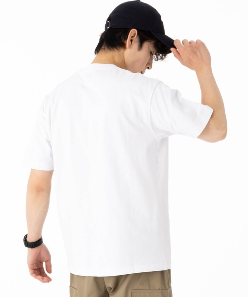 NEW ERA(ニューエラ)の「ニューエラ 半袖Tシャツ ONSPOTZ別注 LANDSCAPEロゴ(Tシャツ/カットソー・メンズ・ホワイト/ブラック・S/M/L/XL/XXL)」の4枚目の写真
