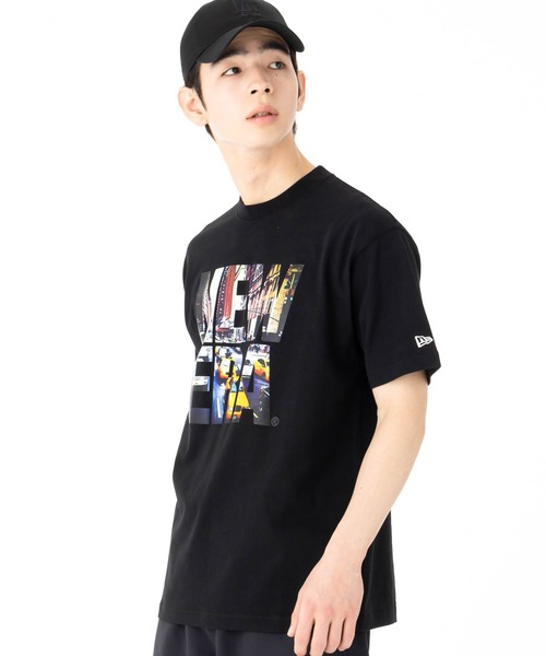 NEW ERA(ニューエラ)の「ニューエラ 半袖Tシャツ ONSPOTZ別注 LANDSCAPEロゴ(Tシャツ/カットソー・メンズ・ホワイト/ブラック・S/M/L/XL/XXL)」の14枚目の写真