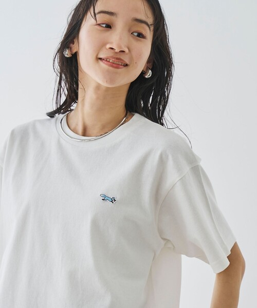 PENNEYS(ぺニーズ)の「PENNEYS(ぺニーズ)別注ワンポイントロゴTシャツ(Tシャツ/カットソー・レディース・その他1/ロイヤルブルー/その他2/ライトピンク/ブラック/オフホワイト・L/M)」の9枚目の写真