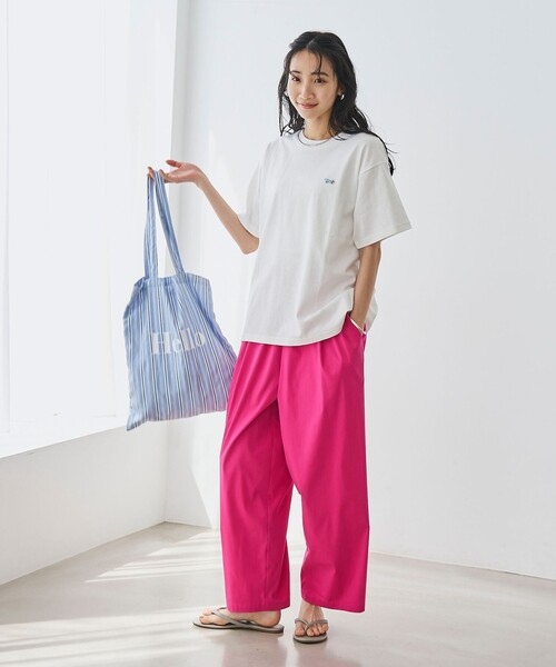 PENNEYS(ぺニーズ)の「PENNEYS(ぺニーズ)別注ワンポイントロゴTシャツ(Tシャツ/カットソー・レディース・その他1/ロイヤルブルー/その他2/ライトピンク/ブラック/オフホワイト・L/M)」の12枚目の写真