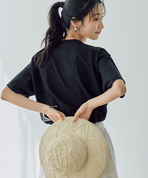 PENNEYS(ぺニーズ)の「PENNEYS(ぺニーズ)別注ワンポイントロゴTシャツ(Tシャツ/カットソー・レディース・その他1/ロイヤルブルー/その他2/ライトピンク/ブラック/オフホワイト・L/M)」の16枚目の写真