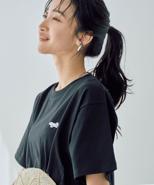 PENNEYS(ぺニーズ)の「PENNEYS(ぺニーズ)別注ワンポイントロゴTシャツ(Tシャツ/カットソー・レディース・その他1/ロイヤルブルー/その他2/ライトピンク/ブラック/オフホワイト・L/M)」の17枚目の写真
