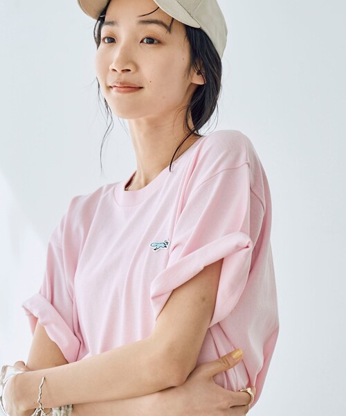 PENNEYS(ぺニーズ)の「PENNEYS(ぺニーズ)別注ワンポイントロゴTシャツ(Tシャツ/カットソー・レディース・その他1/ロイヤルブルー/その他2/ライトピンク/ブラック/オフホワイト・L/M)」の21枚目の写真