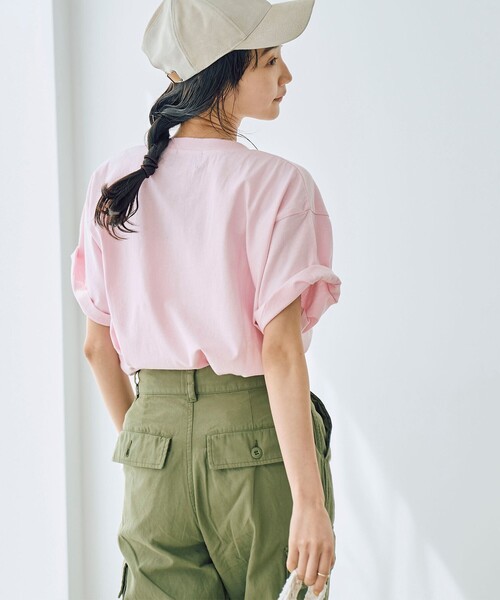 PENNEYS(ぺニーズ)の「PENNEYS(ぺニーズ)別注ワンポイントロゴTシャツ(Tシャツ/カットソー・レディース・その他1/ロイヤルブルー/その他2/ライトピンク/ブラック/オフホワイト・L/M)」の22枚目の写真
