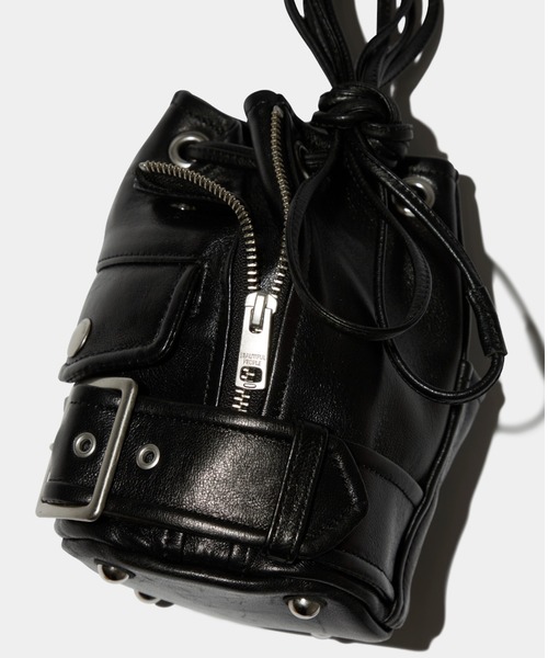 beautiful people/color riders mini drawstring バッグ riders mini drawstring bag – beautiful people online store