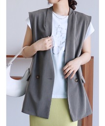 reca | ノーカラージレ(ベスト)