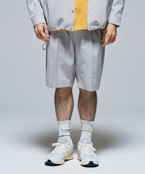 URBAN RESEARCH DOORS（アーバンリサーチドアーズ）の「『UR TECH DRYLUXE』『イージーケア/速乾』イージーショーツ（その他パンツ・メンズ・ライトグレー/ブラウン系その他/ネイビー/ブルー・LARGE/MEDIUM）」の13枚目の写真