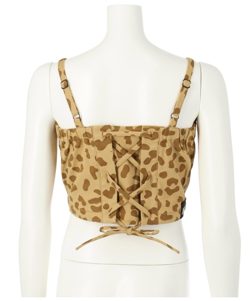 ANAP GｉRL（アナップガール）の「バックスピンドルビスチェ（キャミソール・キッズ・ライトブルー/ベージュ・XS/S/M）」の19枚目の写真