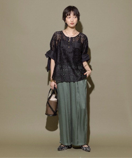 新品　今季　完売品　エイミーロウ　ベロアプリント ボンディングプルオーバー RANKING│Eimee Law & LHELBIE 公式オンラインストア