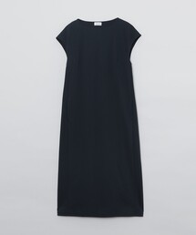フレンチスリーブジャージーワンピース