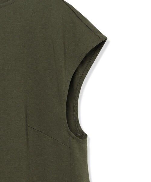 MACKINTOSH PHILOSOPHY（ﾏｯｷﾝﾄｯｼｭ ﾌｨﾛｿﾌｨｰ）の「フレンチスリーブジャージーワンピース（ワンピース・レディース・ダークネイビー/カーキ・38）」の7枚目の写真