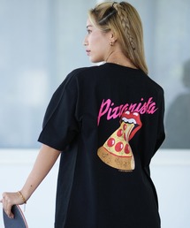 【ムラサキスポーツ限定】PIZZANISTA/ピッザニスタ オーバーサイズTシャツ PNTL242-01