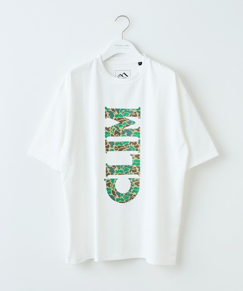 Franklin Climbing（フランクリンクライミング）の「【Franklin Climbing】CLIMカモフラ柄ロゴプリントTee（Tシャツ/カットソー・メンズ・チャコールグレー/ホワイト/ライトグレー・MEDIUM/LARGE）」の4枚目の写真