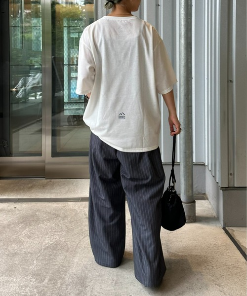 Franklin Climbing（フランクリンクライミング）の「【Franklin Climbing】CLIMカモフラ柄ロゴプリントTee（Tシャツ/カットソー・メンズ・チャコールグレー/ホワイト/ライトグレー・MEDIUM/LARGE）」の10枚目の写真