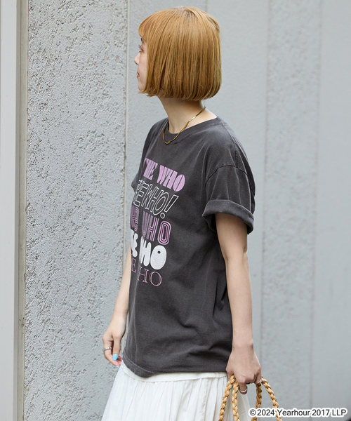 GOOD ROCK SPEED(グッドロックスピード)の「GOOD ROCK SPEED/グッドロックスピード ロックT(THE WHO)(Tシャツ/カットソー・レディース・ブラック・FREE)」の7枚目の写真
