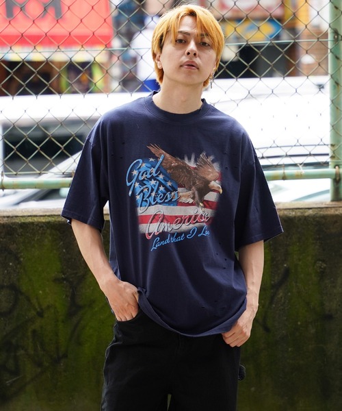 【LOOKPLE】 涼しく快適/バイオ加工オーバーサイズシャツ GU公式 | ツイルオーバーサイズシャツ(長袖)