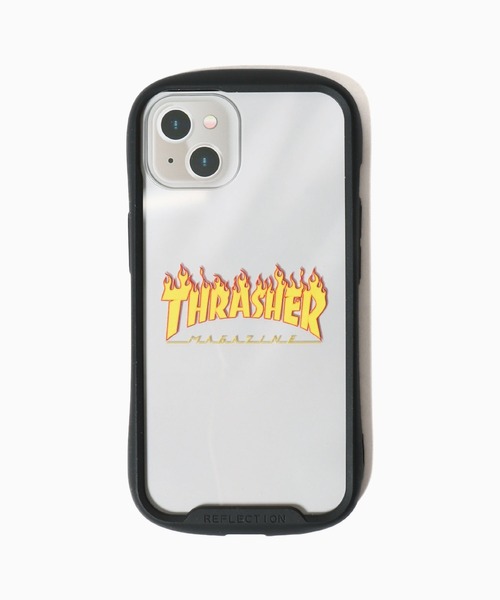 THRASHER/スラッシャー FLAME MAGZINE Logo Easy Grip Hybrid Case