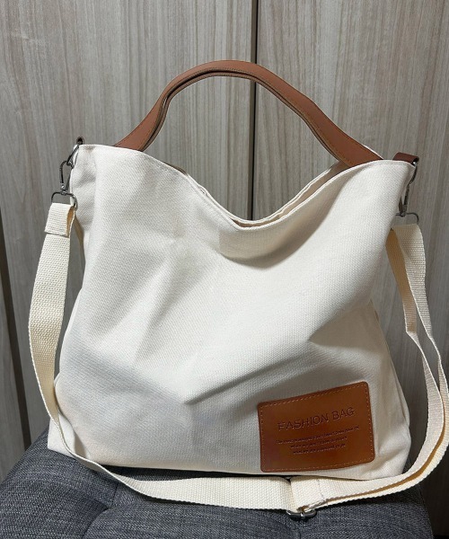 Miniministore(ミニミニストア)の「トートバッグ レディースショルダーバッグ(ショルダーバッグ・レディース・ブラック/アイボリー・FREE)」の11枚目の写真