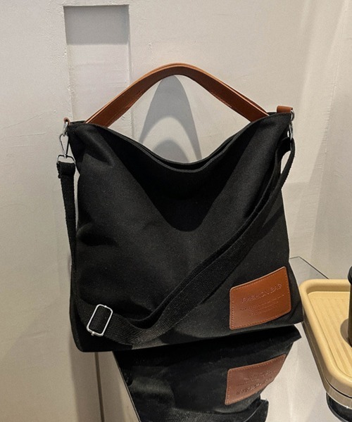 Miniministore(ミニミニストア)の「トートバッグ レディースショルダーバッグ(ショルダーバッグ・レディース・ブラック/アイボリー・FREE)」の20枚目の写真