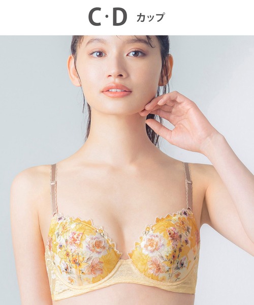 プレイボーイ【106BB8】スーツ上下ウールキュプラ 春夏 背抜サイドベンツ セール】ブラジャー 「後ろ姿きれいブラ」（ブラジャー）｜Wing