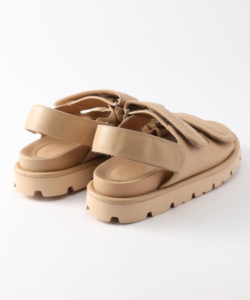 BARNYARDSTORM（バンヤードストーム）の「BARNYARDSTORM / パテッドベルクロサンダル（サンダル・レディース・ベージュ/ブラック・SMALL/MEDIUM/LARGE）」の12枚目の写真